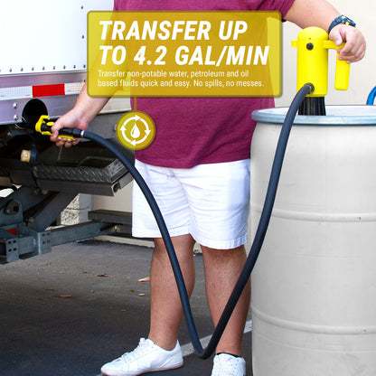 TREDRUME | Telescopic Electric Drum Pump