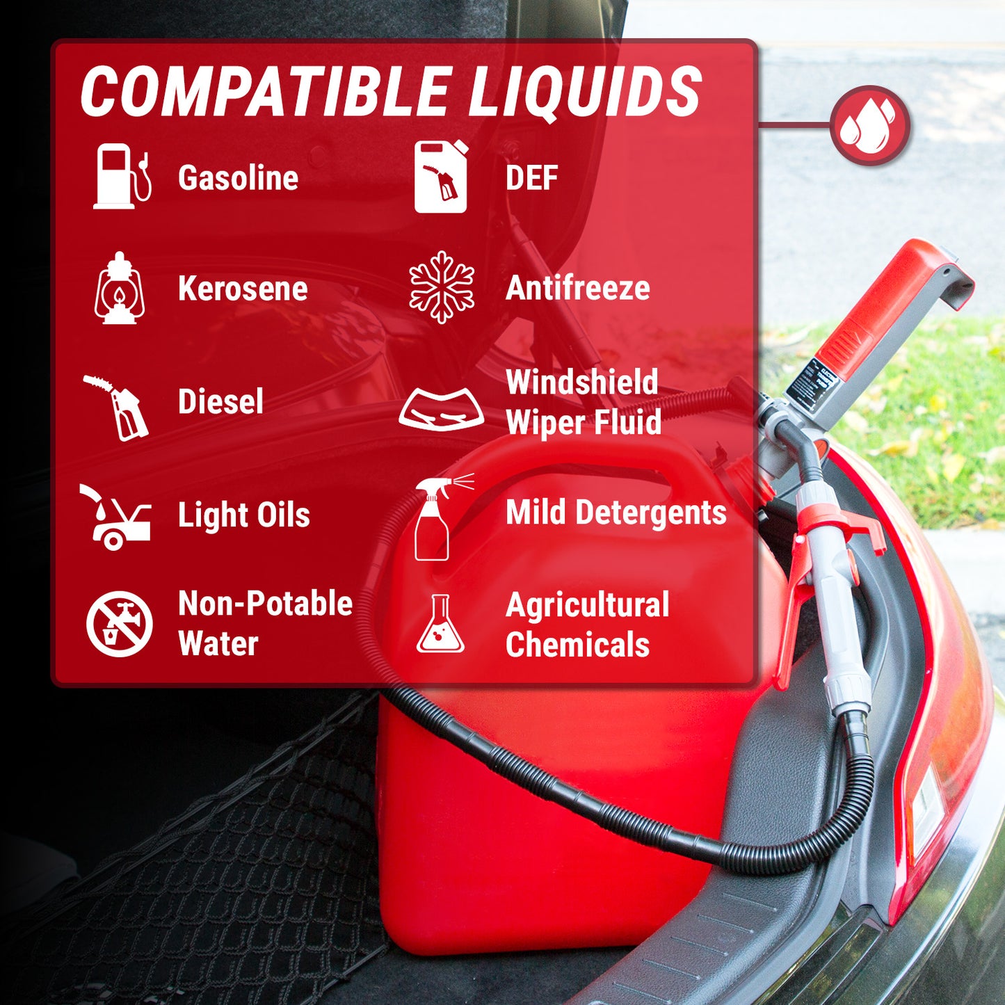 TREP01 | Multipurpose Battery Powered Fuel Transfer Pump