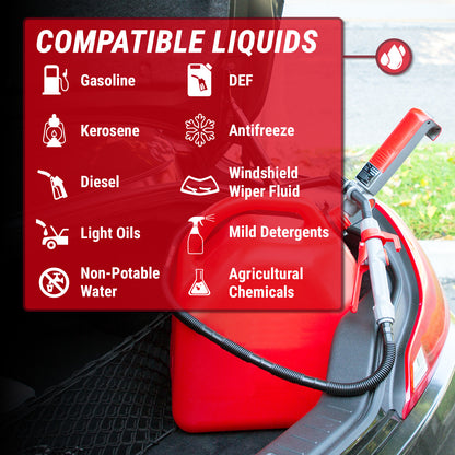 TREP01 | Multipurpose Battery Powered Fuel Transfer Pump
