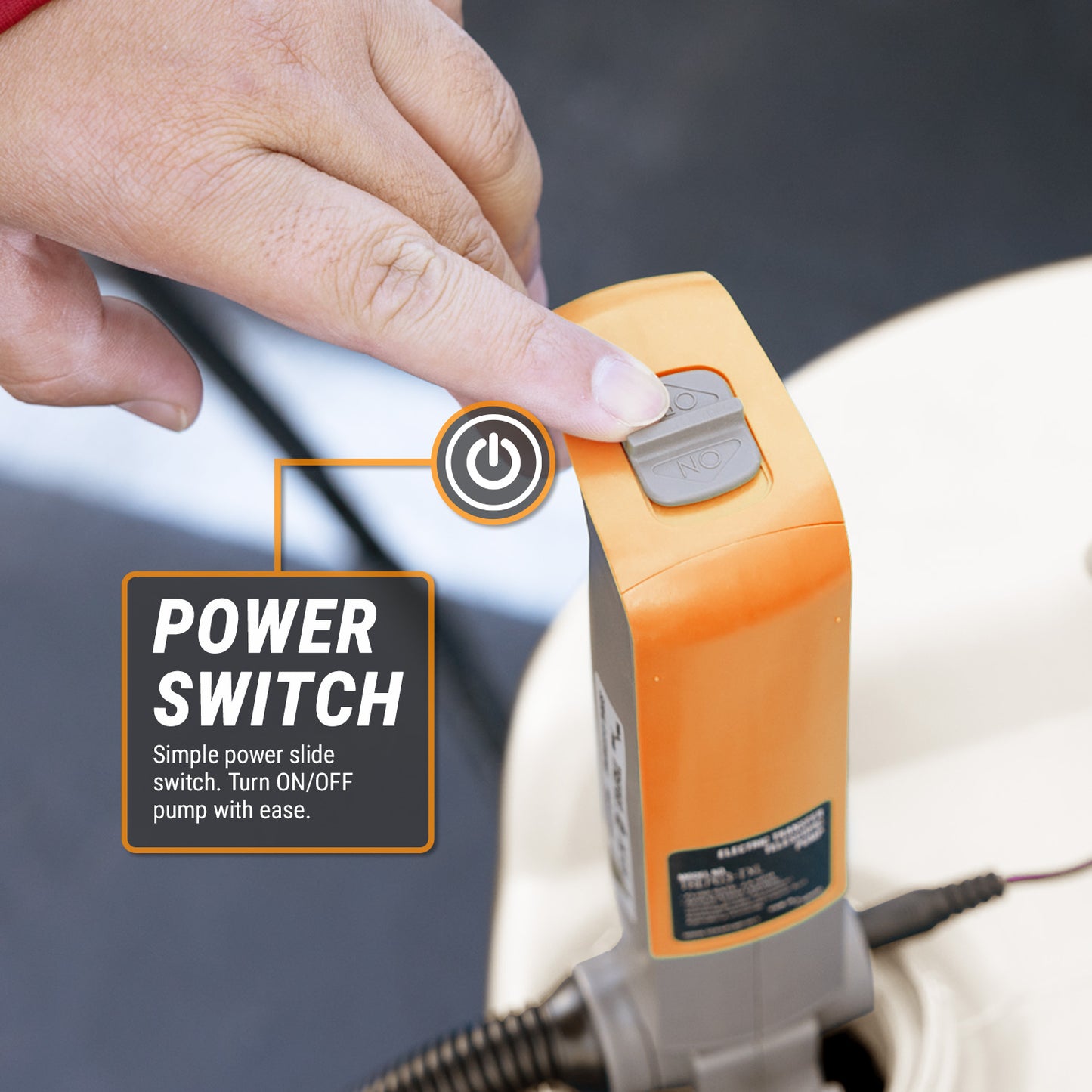 TREP03 | Electric Liquid Transfer Pump, 8ft Hose