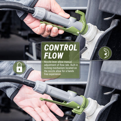 TREP04L | Rechargeable Battery Fuel Transfer Pump - 10ft Hose