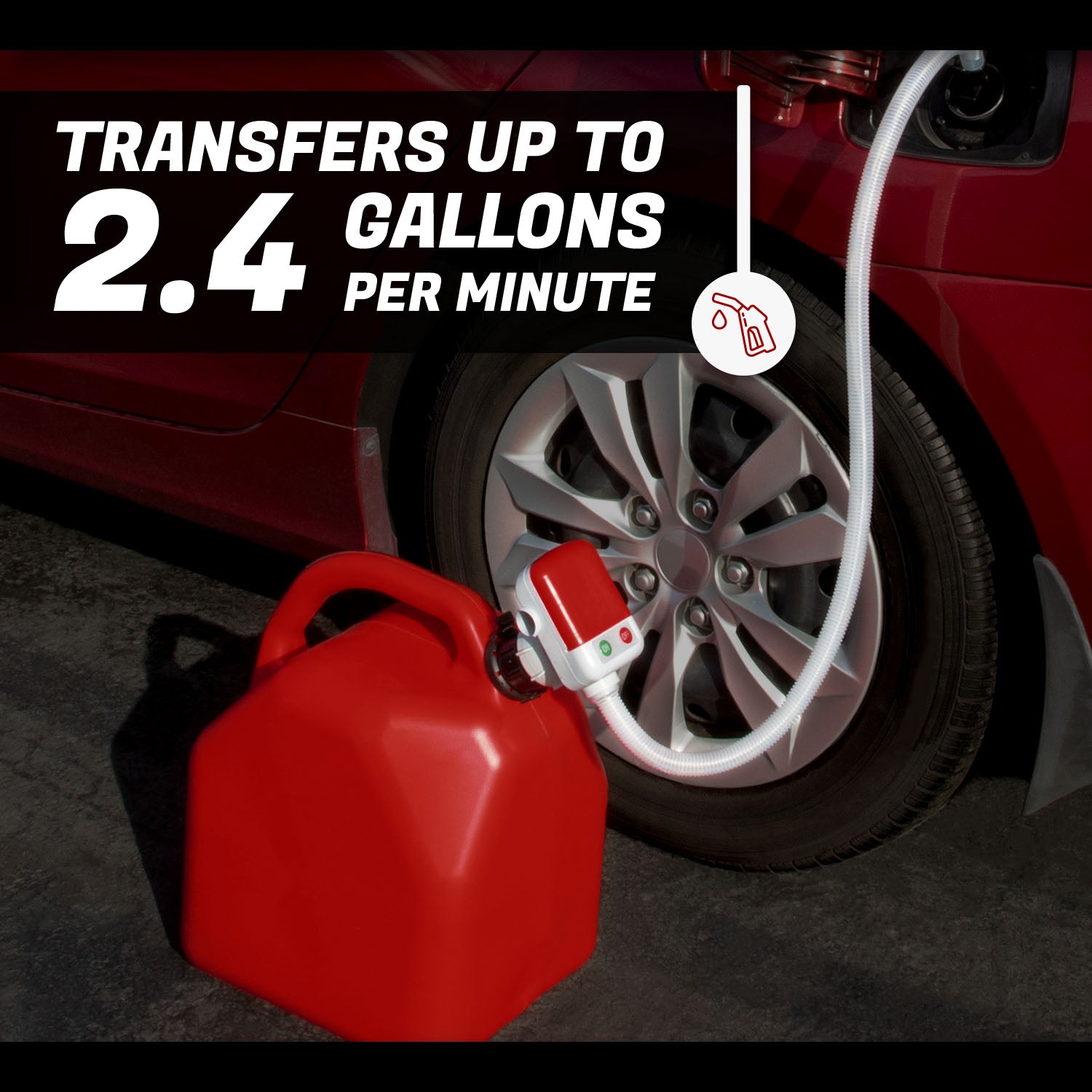 TRFA01 4th Gen. Gas Can Battery Powered Fuel Transfer Pump TERA PUMP