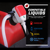 TERA PUMP Pompa Di Trasferimento Del Carburante Manuale Alimentata - Foto 8