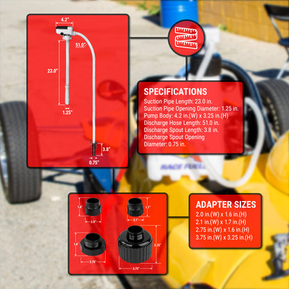 TRFA01-XL-CH | Battery Powered Chemical Transfer Pump