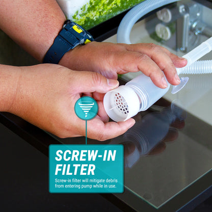 TRFTCLN | 10 to 20 Gallon Aquarium Gravel Cleaner, BPA-Free