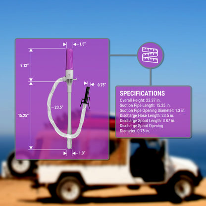 TRHD03 | Auto-Stop Battery Powered Fuel Transfer Pump