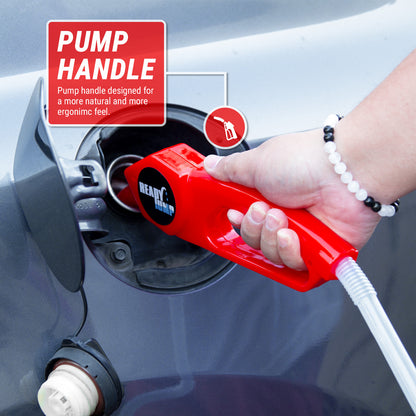 TRHD05 | Battery Powered Fuel Transfer Pump with Gas Pump Style Nozzle