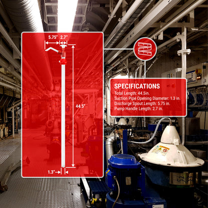 TRLTCD01 | Nylon Chemical Resistant Drum Barrel Pump