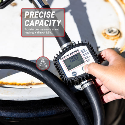 TRMETER-B-OIL | Digital Oil Meter, 6.6ft Hose