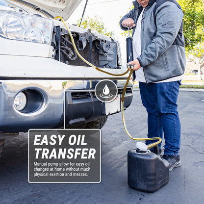 TROILTR01 | Steel Double Action Oil Change Transfer Pump