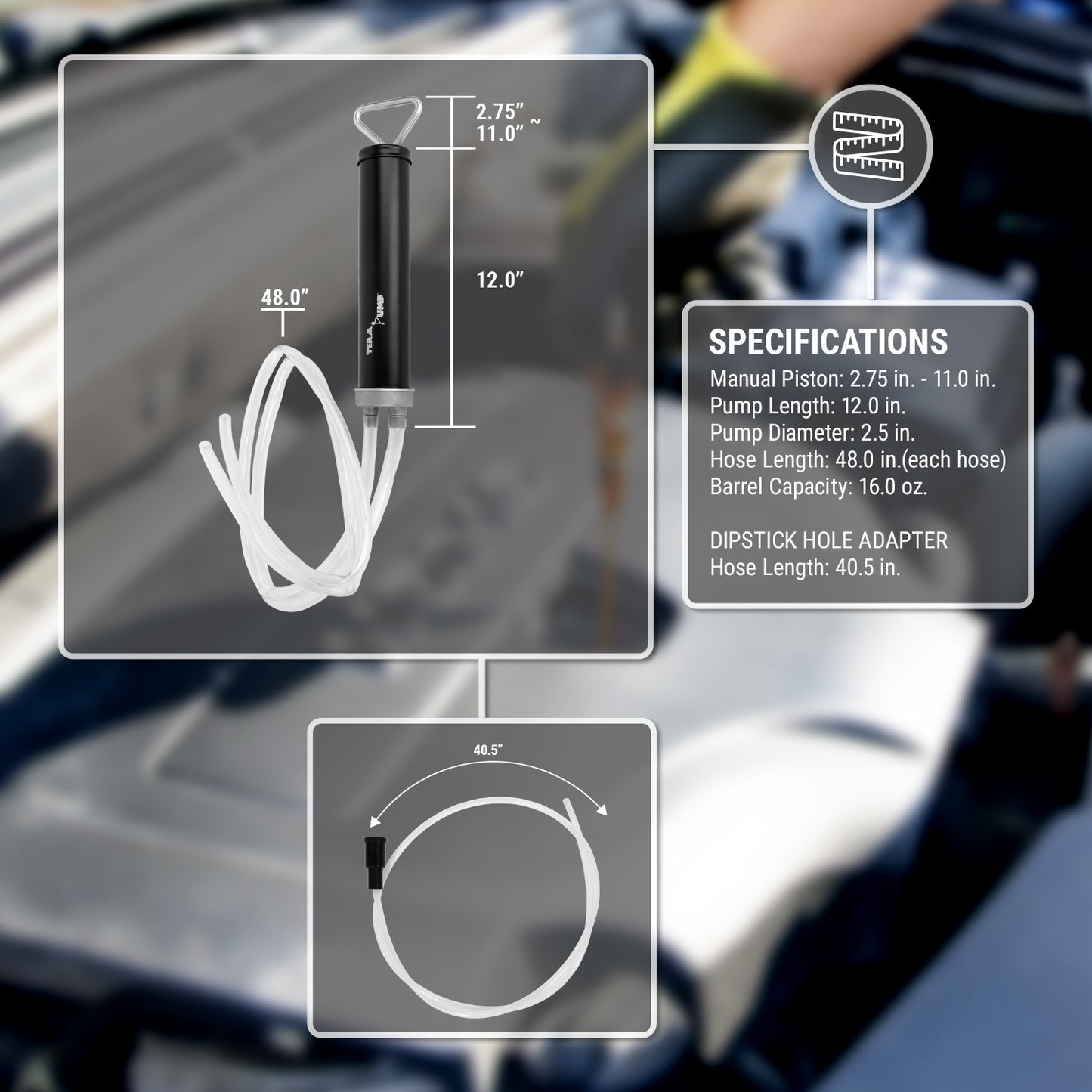 TROILTR01 | Steel Double Action Oil Change Transfer Pump
