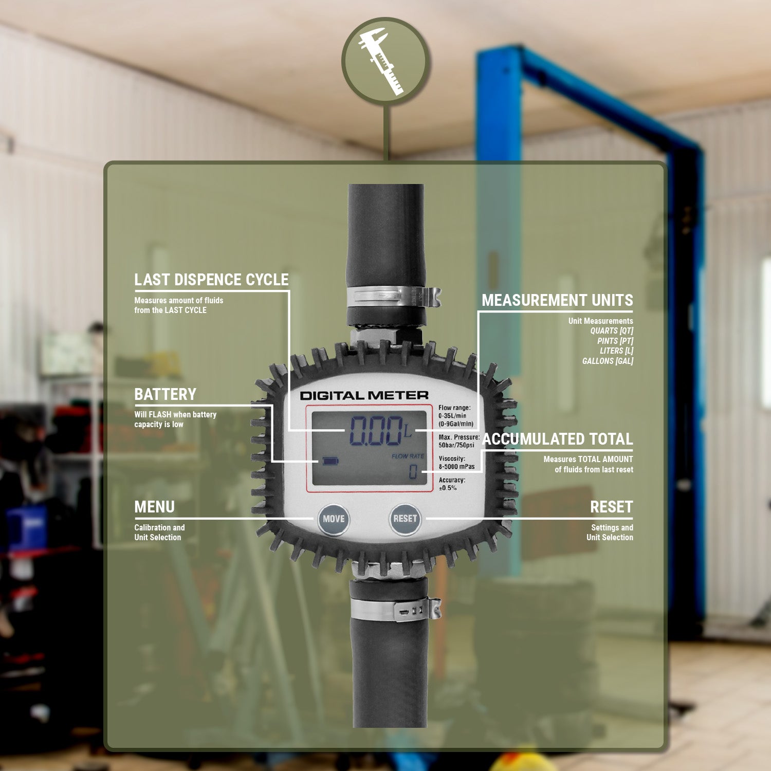 TRPAIL-M  Electric Bucket Transfer Pump with Digital Meter – TERA