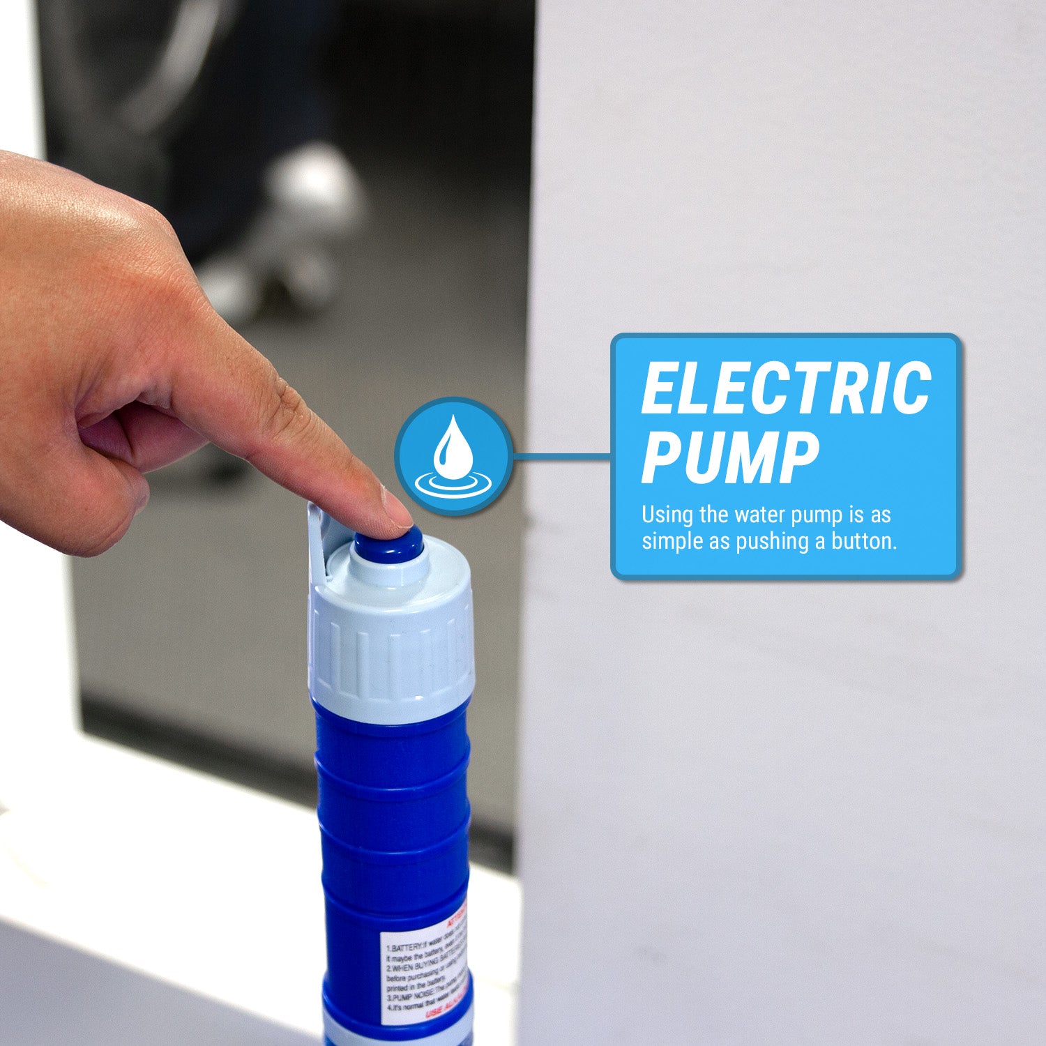 TRPMW100 Water Dispenser, BPAFree TERA PUMP