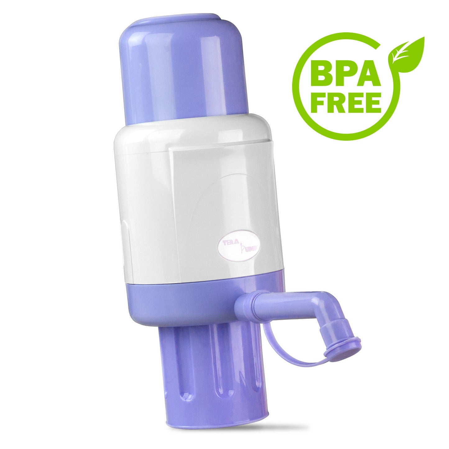 TERA PUMP Manual Water Transfer Pump - BPA-Free For 55 Gallon Drums, 5.5 Gal/Min Flow Control