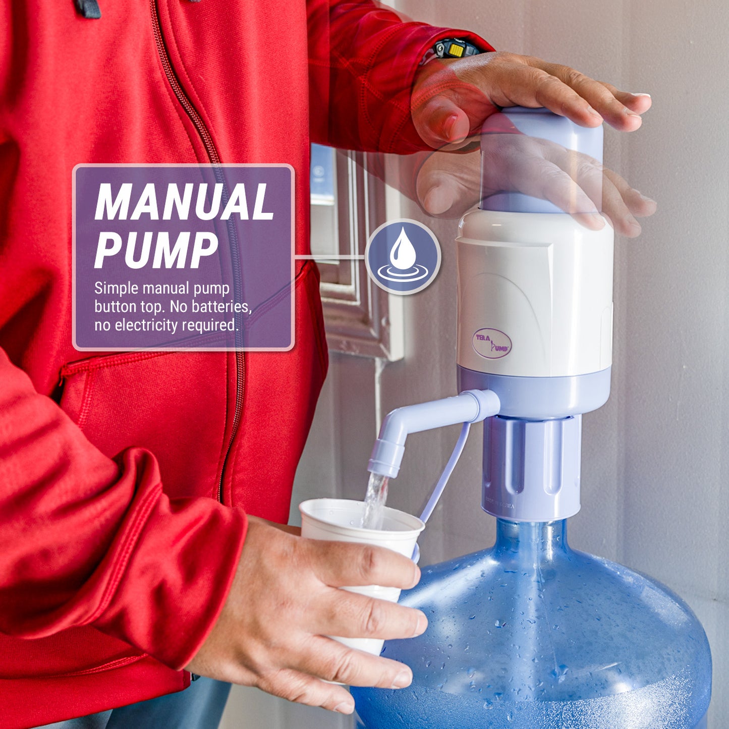 TRPMW200 | Manual Water Dispenser, BPA-Free