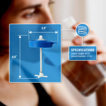 TRRWC01 | Reusable No-Splash Cap with Probe for Water Jugs